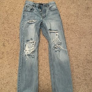 Aeropostale ripped jeans